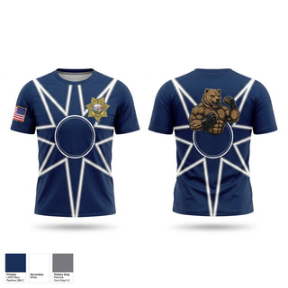 Short Sleeve Performance Shirt, Ucla police departments, Police, Teamtime, Team time, sublimation, custom sports apparel, team uniforms, spirit wear, spiritwear, sports uniforms, custom shirts, team store, custom team store, fundraiser sports, apparel fundraiser