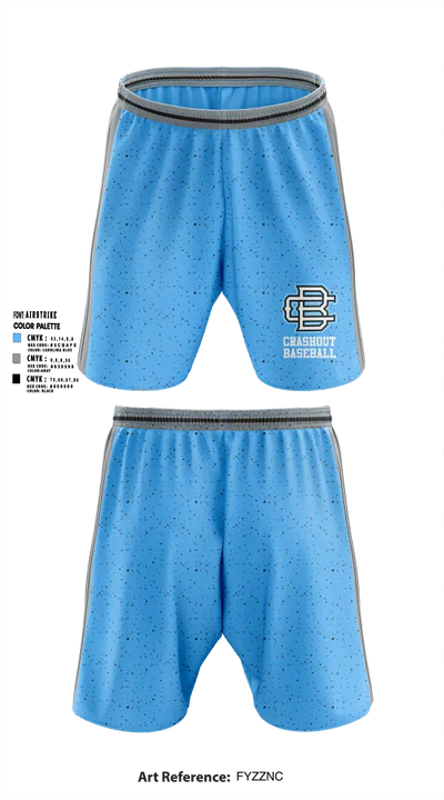 Crashout Baseball 89239414 Athletic Shorts With Pockets - 1