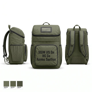 Gear Bag, SOI-W, H&S Bn, H&S Co. Ammo Section, Marines, Teamtime, Team time, sublimation, custom sports apparel, team uniforms, spirit wear, spiritwear, sports uniforms, custom shirts, team store, custom team store, fundraiser sports, apparel fundraiser