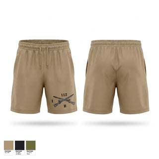 Athletic Shorts With Pockets, Blacksheep Company, 1-112th Infantry, Army, Teamtime, Team time, sublimation, custom sports apparel, team uniforms, spirit wear, spiritwear, sports uniforms, custom shirts, team store, custom team store, fundraiser sports, apparel fundraiser