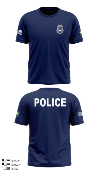 Short Sleeve Performance Shirt, Colorado Springs Police Department, Police, Teamtime, Team time, sublimation, custom sports apparel, team uniforms, spirit wear, spiritwear, sports uniforms, custom shirts, team store, custom team store, fundraiser sports, apparel fundraiser