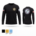 Blackfeet fish and wildlife game warden 18684970 Long Sleeve Performance Shirt - 1