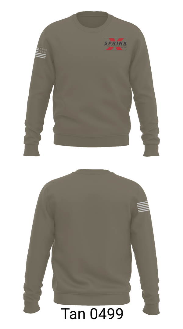 Crew Neck Sweatshirt, SPRINX FIRE PROTECTION, , Teamtime, Team time, sublimation, custom sports apparel, team uniforms, spirit wear, spiritwear, sports uniforms, custom shirts, team store, custom team store, fundraiser sports, apparel fundraiser
