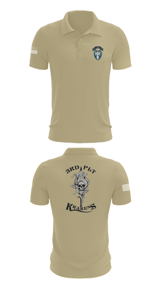 Short Sleeve Performance Polo, , Army, Teamtime, Team time, sublimation, custom sports apparel, team uniforms, spirit wear, spiritwear, sports uniforms, custom shirts, team store, custom team store, fundraiser sports, apparel fundraiser