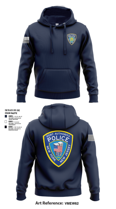Port Authority Police 67694439 Hoodie - 102