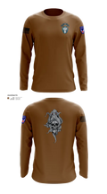 95th cbrn 3rd plt Long Sleeve Performance Shirt 110