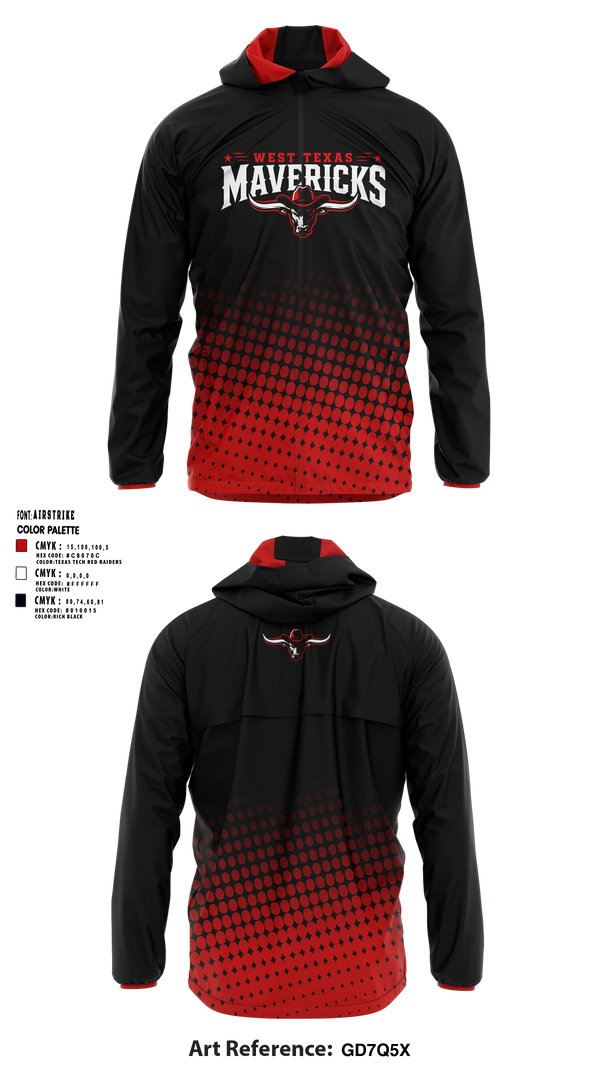 Windbreaker, West Texas Mavericks, Baseball, Teamtime, Team time, sublimation, custom sports apparel, team uniforms, spirit wear, spiritwear, sports uniforms, custom shirts, team store, custom team store, fundraiser sports, apparel fundraiser