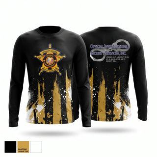Long Sleeve Performance Shirt, Official Investigations & Security Services, Inc, , Teamtime, Team time, sublimation, custom sports apparel, team uniforms, spirit wear, spiritwear, sports uniforms, custom shirts, team store, custom team store, fundraiser sports, apparel fundraiser