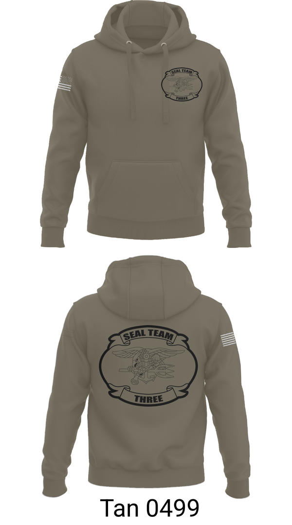 Hoodie, SEAL team 3, Navy, Teamtime, Team time, sublimation, custom sports apparel, team uniforms, spirit wear, spiritwear, sports uniforms, custom shirts, team store, custom team store, fundraiser sports, apparel fundraiser