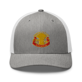 5-4 ADA A BTRY 3rd PLT 45345597 Retro Trucker Hat | Yupoong 6606