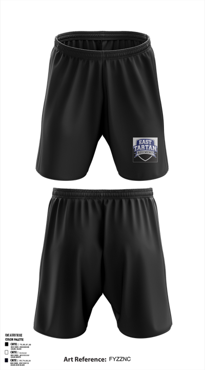 East Senior High School Band 81739960 Athletic Shorts With Pockets - 5