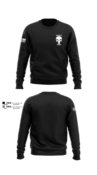 Crew Neck Sweatshirt, 330th MP Co, National Guard, Teamtime, Team time, sublimation, custom sports apparel, team uniforms, spirit wear, spiritwear, sports uniforms, custom shirts, team store, custom team store, fundraiser sports, apparel fundraiser