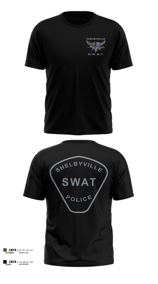 Old School Cotton Feel Shirt, Shelbyville SWAT, Police, Teamtime, Team time, sublimation, custom sports apparel, team uniforms, spirit wear, spiritwear, sports uniforms, custom shirts, team store, custom team store, fundraiser sports, apparel fundraiser