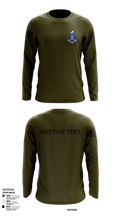 Pershing Rifles Kilo 8 88766737 Long Sleeve Performance Shirt 112
