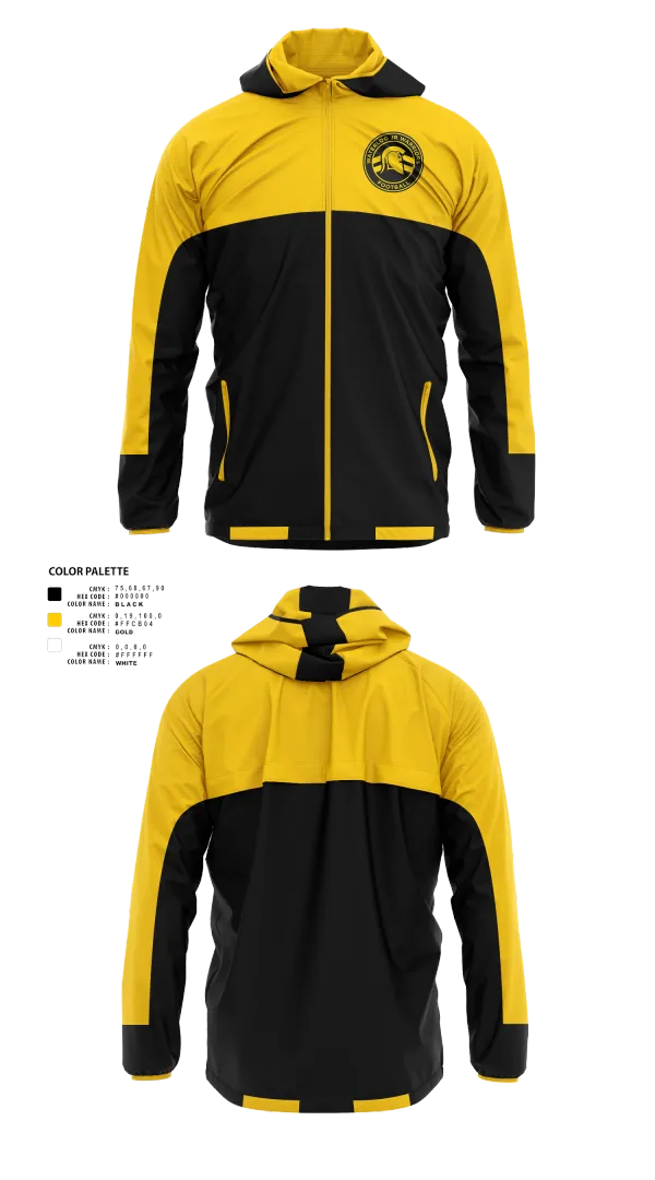 Windbreaker, Waterloo Region Minor Football, , Teamtime, Team time, sublimation, custom sports apparel, team uniforms, spirit wear, spiritwear, sports uniforms, custom shirts, team store, custom team store, fundraiser sports, apparel fundraiser