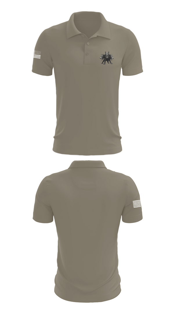 Short Sleeve Performance Polo, I-FSC, Army, Teamtime, Team time, sublimation, custom sports apparel, team uniforms, spirit wear, spiritwear, sports uniforms, custom shirts, team store, custom team store, fundraiser sports, apparel fundraiser