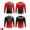 Tri County Saints Long Sleeve Performance Shirt - 1