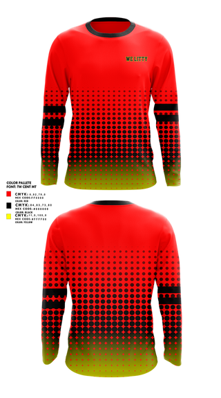 Long Sleeve Performance Shirt, We Litty!, , Teamtime, Team time, sublimation, custom sports apparel, team uniforms, spirit wear, spiritwear, sports uniforms, custom shirts, team store, custom team store, fundraiser sports, apparel fundraiser