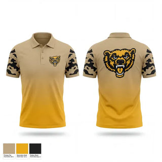 Short Sleeve Performance Polo, Canton Bears, Men's Lacrosse, Teamtime, Team time, sublimation, custom sports apparel, team uniforms, spirit wear, spiritwear, sports uniforms, custom shirts, team store, custom team store, fundraiser sports, apparel fundraiser
