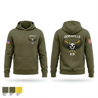 Hoodie, Doraville K9, Police, Teamtime, Team time, sublimation, custom sports apparel, team uniforms, spirit wear, spiritwear, sports uniforms, custom shirts, team store, custom team store, fundraiser sports, apparel fundraiser