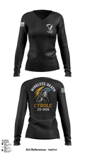 CLASS 25-006 48091830 Women's Long Sleeve V-neck Shirt - 1