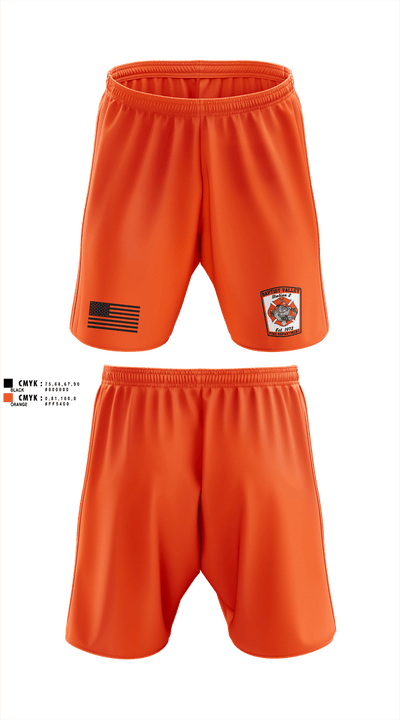Baptist Valley Volunteer Fire Department  Athletic Shorts With Pockets - 2