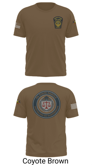 Old School Cotton Feel Shirt, Specialized Sex Offender Supervision, Police, Teamtime, Team time, sublimation, custom sports apparel, team uniforms, spirit wear, spiritwear, sports uniforms, custom shirts, team store, custom team store, fundraiser sports, apparel fundraiser