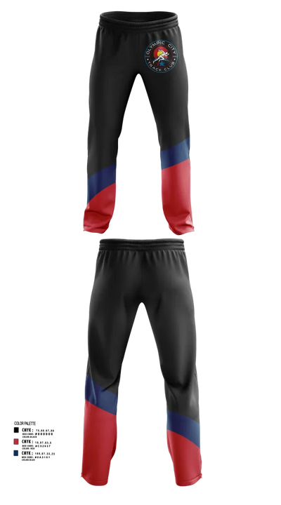 Olympic City Track Club 78162877 Sweatpants - 2