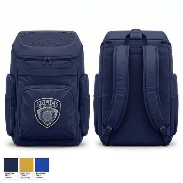 Gear Bag, Williamsburg Police Department, Police, Teamtime, Team time, sublimation, custom sports apparel, team uniforms, spirit wear, spiritwear, sports uniforms, custom shirts, team store, custom team store, fundraiser sports, apparel fundraiser