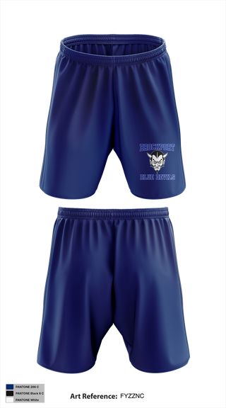 Athletic Shorts With Pockets, Brockport Blue Devils Swim & Dive, Swimming, Teamtime, Team time, sublimation, custom sports apparel, team uniforms, spirit wear, spiritwear, sports uniforms, custom shirts, team store, custom team store, fundraiser sports, apparel fundraiser