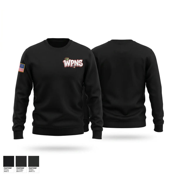 Crew Neck Sweatshirt, Osan Weapons, Air Force, Teamtime, Team time, sublimation, custom sports apparel, team uniforms, spirit wear, spiritwear, sports uniforms, custom shirts, team store, custom team store, fundraiser sports, apparel fundraiser