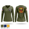 3D MAW BAND 72255127 Women's Long Sleeve V-neck Shirt - 1