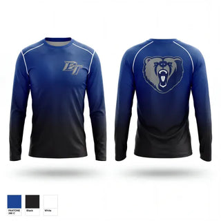 Long Sleeve Performance Shirt, Bears, Baseball, Teamtime, Team time, sublimation, custom sports apparel, team uniforms, spirit wear, spiritwear, sports uniforms, custom shirts, team store, custom team store, fundraiser sports, apparel fundraiser
