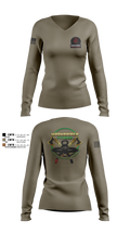 Warhammer Fitness 76156026 Women's Long Sleeve V-neck Shirt - 4