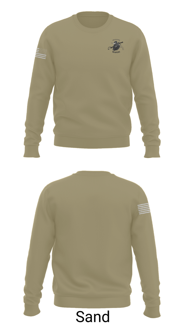 Crew Neck Sweatshirt, 984 MP CO 2nd Platoon, , Teamtime, Team time, sublimation, custom sports apparel, team uniforms, spirit wear, spiritwear, sports uniforms, custom shirts, team store, custom team store, fundraiser sports, apparel fundraiser