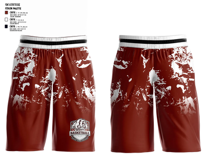 Toledo Scott Bulldogs Mens Basketball Shorts - 5