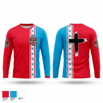 Crossover Hoops Bulldogs 90046345 Long Sleeve Performance Shirt 1