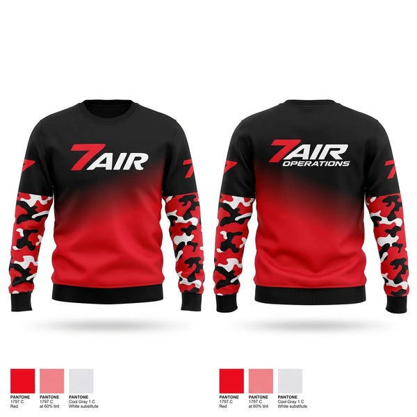 Crew Neck Sweatshirt, 7Air, , Teamtime, Team time, sublimation, custom sports apparel, team uniforms, spirit wear, spiritwear, sports uniforms, custom shirts, team store, custom team store, fundraiser sports, apparel fundraiser