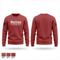 Marines Ice Hockey Team 70933891 Crew Neck Sweatshirt - 1