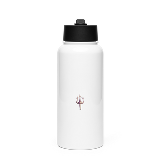 47th CST 65088322 Stainless Steel Water Bottle with a Straw Lid