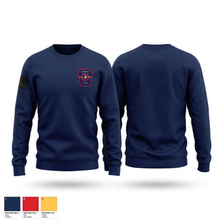 Crew Neck Sweatshirt, J.B.-Nimitz Volunteer Fire Department, Fire Department, Teamtime, Team time, sublimation, custom sports apparel, team uniforms, spirit wear, spiritwear, sports uniforms, custom shirts, team store, custom team store, fundraiser sports, apparel fundraiser
