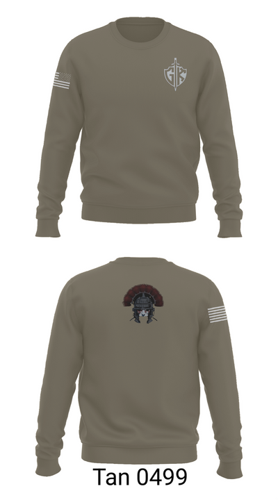 HQ PLT, A CO, USDB BN (CORR) 15623117 Crew Neck Sweatshirt - 65