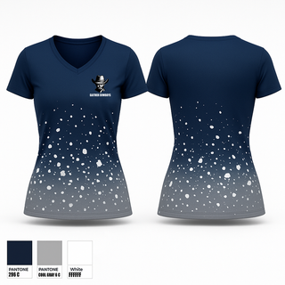 Womens Short Sleeve Vneck Shirt, Gaither Cowboys, , Teamtime, Team time, sublimation, custom sports apparel, team uniforms, spirit wear, spiritwear, sports uniforms, custom shirts, team store, custom team store, fundraiser sports, apparel fundraiser