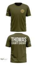 Thomas county sheriff's office Short Sleeve Performance Shirt - 100