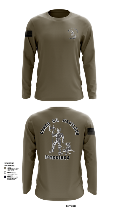Guard company westlock 44609469 Long Sleeve Performance Shirt 102
