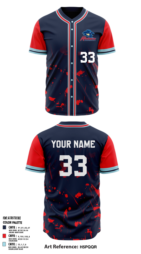 Full Button Baseball Jersey, Rebels Baseball, Baseball, Teamtime, Team time, sublimation, custom sports apparel, team uniforms, spirit wear, spiritwear, sports uniforms, custom shirts, team store, custom team store, fundraiser sports, apparel fundraiser