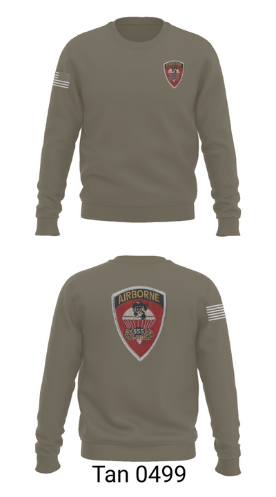 101st Airborne 37445934 Crew Neck Sweatshirt - 65
