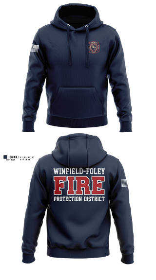 Hoodie, Winfield foley fire protection district, Fire Department, Teamtime, Team time, sublimation, custom sports apparel, team uniforms, spirit wear, spiritwear, sports uniforms, custom shirts, team store, custom team store, fundraiser sports, apparel fundraiser