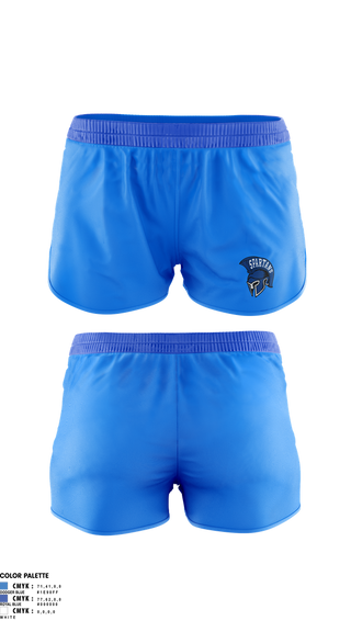 Womens Shorts, WMS SPRATANS, Cheer, Teamtime, Team time, sublimation, custom sports apparel, team uniforms, spirit wear, spiritwear, sports uniforms, custom shirts, team store, custom team store, fundraiser sports, apparel fundraiser
