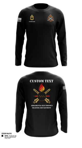 Long Sleeve Performance Shirt, AETD, Army, Teamtime, Team time, sublimation, custom sports apparel, team uniforms, spirit wear, spiritwear, sports uniforms, custom shirts, team store, custom team store, fundraiser sports, apparel fundraiser